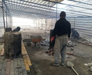 ادامه عملیات پازل چینی پیاده راه کارگر جنوبی