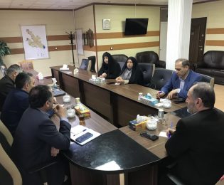 جلسه شورای شهر و فرمانداری شهرستان خلخال