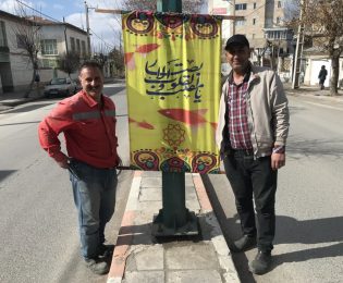 خانه تکانی شهر خلخال  به روایت تصویر