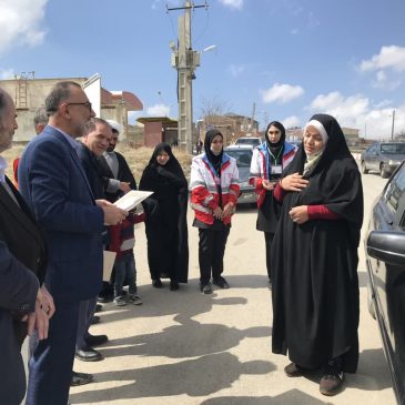 استقبال از مهمانان نوروزی با حضور  شهردار خلخال و مسوولین شهرستان
