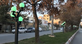 روشنایی فضای سبز کارگر شمالی