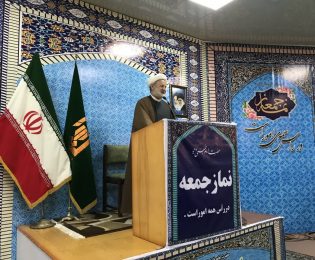 حضور مردم خلخال در نماز عبادی سیاسی جمعه شهرستان خلخال