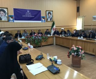 کمیته برنامه ریزی و مصوبات سفر استاندار اردبیل و وزرا به خلخال