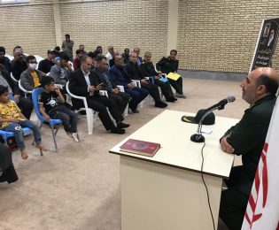 مراسم سالگرد ارتحال امام و شهدای پانزده خرداد در سالن ولایت خلخال با حضور شهردار  خلخال