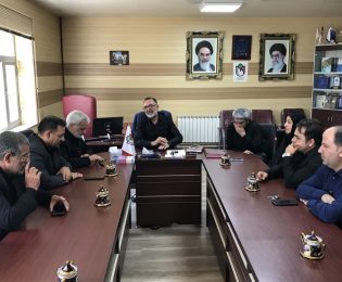 حضور مشاور استاندار اردبیل  در امور ایثارگران در شهرداری خلخال