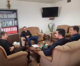 رایزنی شهردار خلخال با دکتر جمالی نژاد معاون وزیر کشور در خصوص  شهرداری خلخال