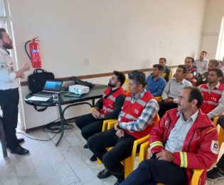 برگزاری اقدامات پیش بیمارستان در سوختگیهای ناشی از آتش سوزی ها